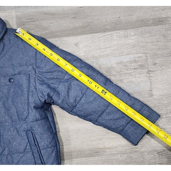 Free Assembly Unisex Blue Small (6/7) Children Kids Winter Coat Jacket Pockets - Picture 3 of 7